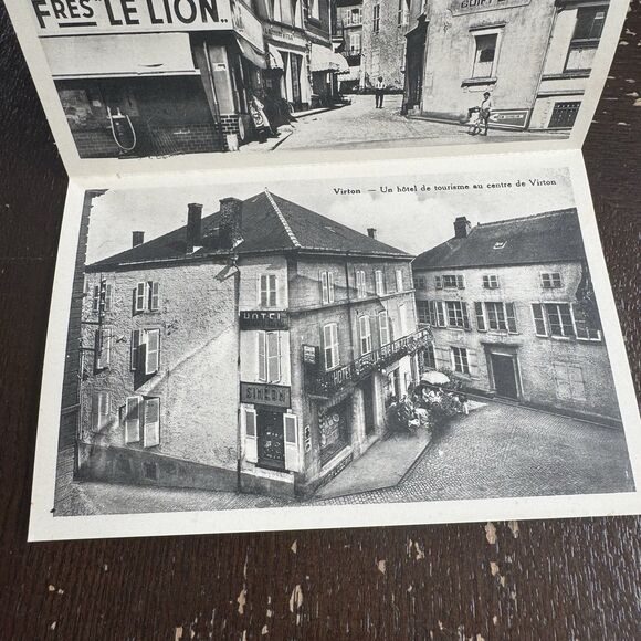 Virton Belgium 10 View Fold Out Tourist Postcards Bouvier Braffort St Mard Arlon - Picture 10 of 10